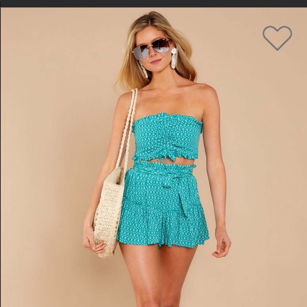 Two piece play suit